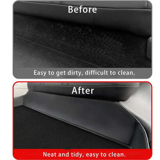 For Tesla Rear Seat Lower Protective Mat Applicable to Model Y Juniper 2025 Model 3 Highland Electric Vehicle Protective Pad
