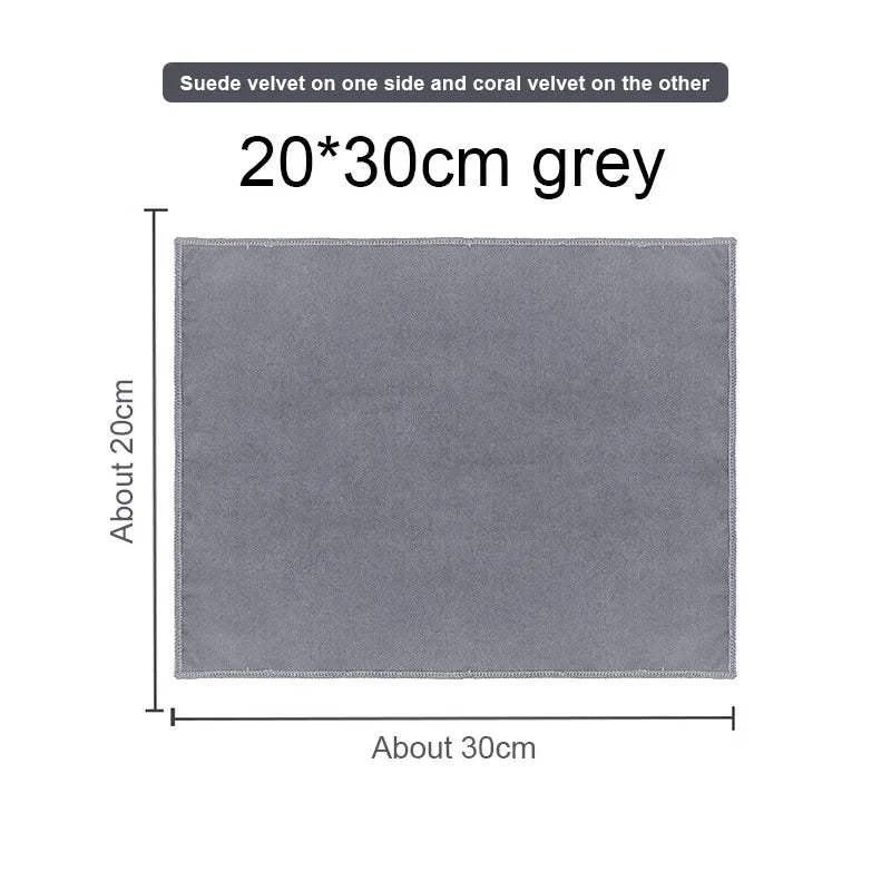 Car Wash Microfiber Towel Auto Emblem Cleaning Drying Rag Cloth Auot for Model 3 S Y X  2021 2022 2023 Car Roadster