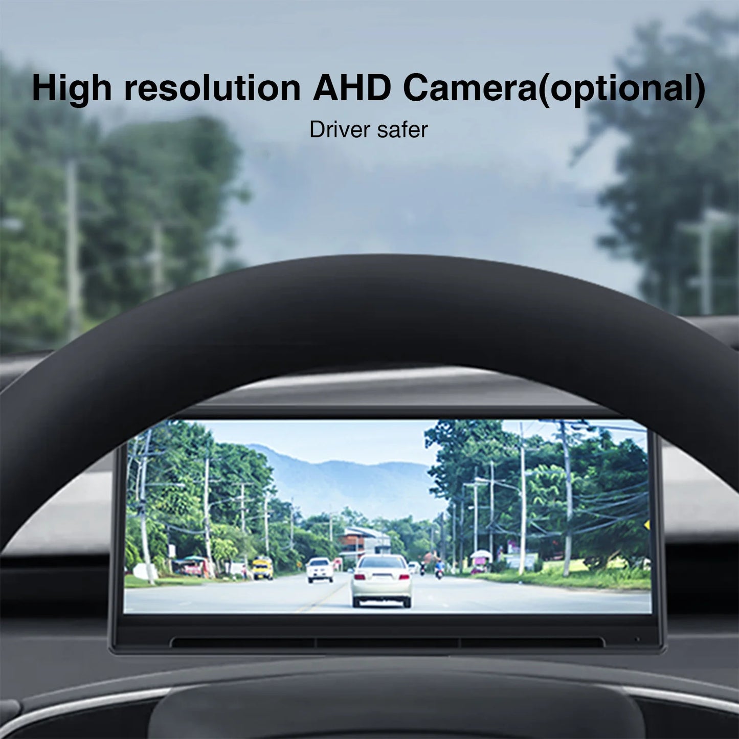 CATRONICS For Tesla Model Y Juniper 2025 HUD Model 3 Highland 8.9 Inch Carplay Support Energy Consumption Driving Data Detection